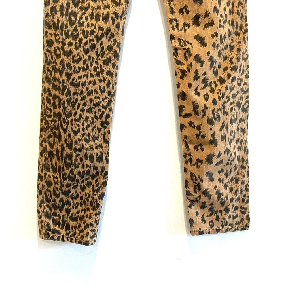 Vanilla Star Cheetah Print Skinny Jeans Size 1